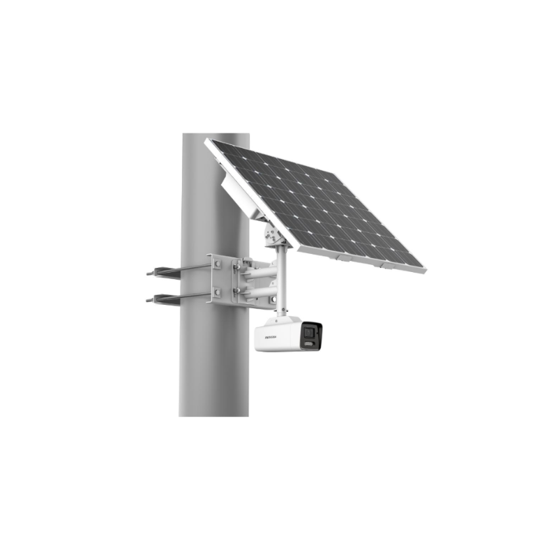 Hikvision 4MP ColorVu Fixed Bullet Solar Power 4G Network Camera Kit - Gambar 3