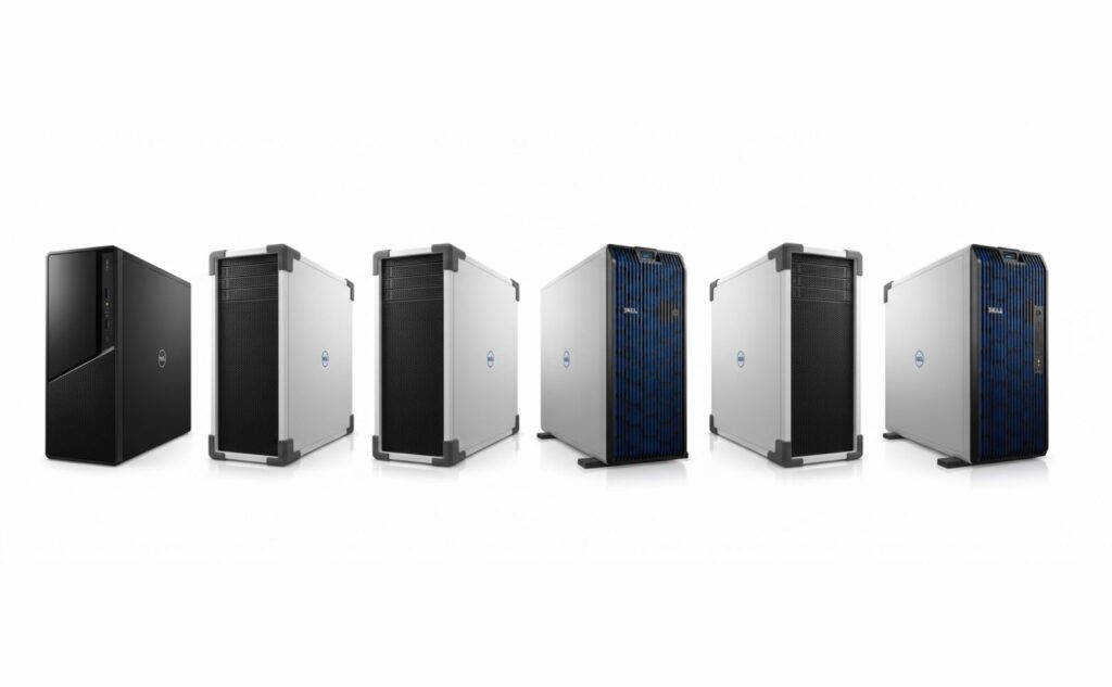 Lineup lengkap Dell PowerEdge Tower Server untuk bisnis